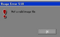 uװϵͳʾNot a valid image fileô