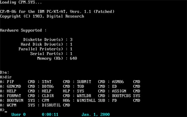 微软MS-DOS是否抄袭CP/M
