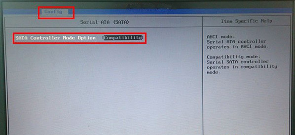 SATA comtroller mode option [compatibility]