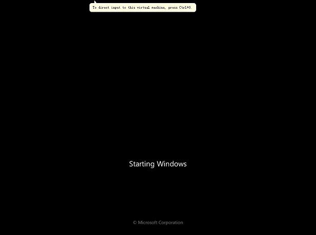 starting windows