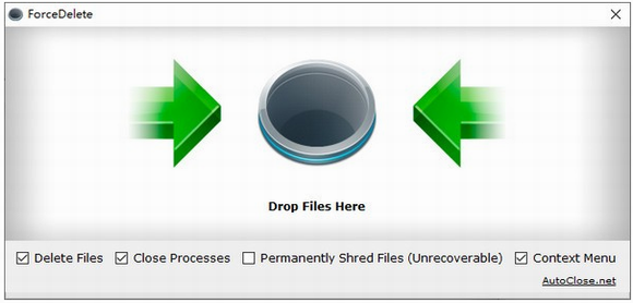 ForceDelete官方版下载_ForceDelete(文件强制删除器) v1.0.0 绿色版下载 运行截图1
